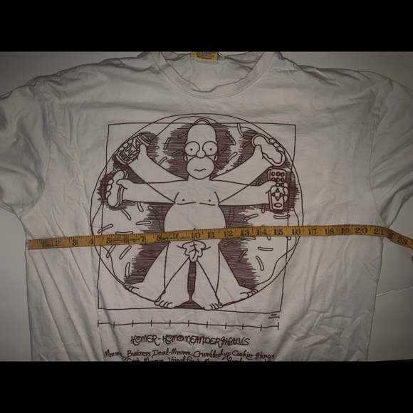 Vintage Homer Simpson graphic T-shirt the Simpsons funny - Picture 3 of 5